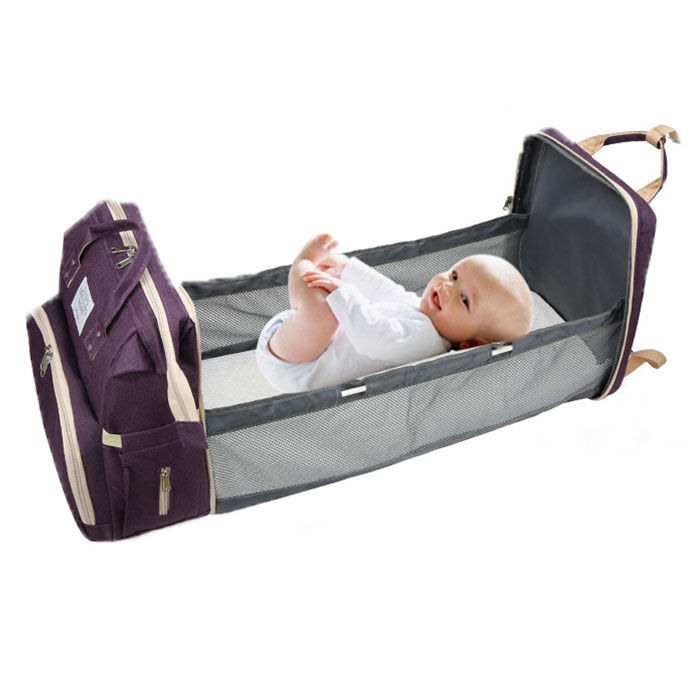 BACKYARD FAMILY「ベビーベッド 持ち運び 通販 折りたたみ マザーズバッグ リュック 2way おしゃれ 大容量」|その他|