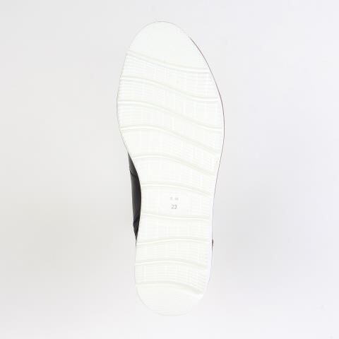 銀座かねまつ「RMWE2601STEBLK 【本革】【防水】【Eウィズ】アクアベルハイカットスニーカー」|スニーカー|