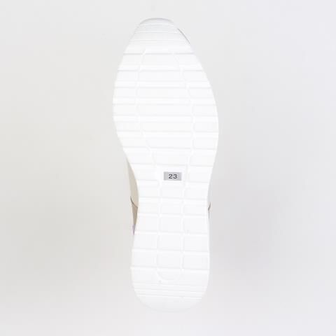 銀座かねまつ「UE260146STE3CBBEG4CB 【本革】【防水】アクアベルヒールアップスニーカー」|スニーカー|