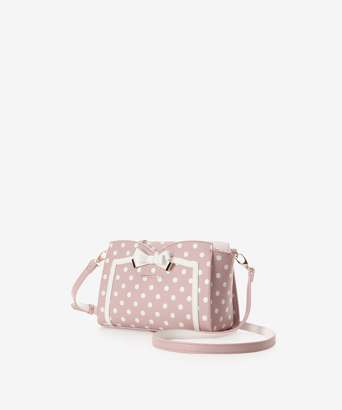 Samantha Vega「ソリッドリボンドットショルダーバッグ」|ショルダー・メッセンジャー|