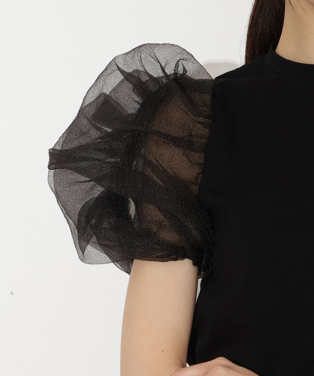 アンドクチュール「コットンキャンディスリーブブラウス」|シャツ・ブラウス|