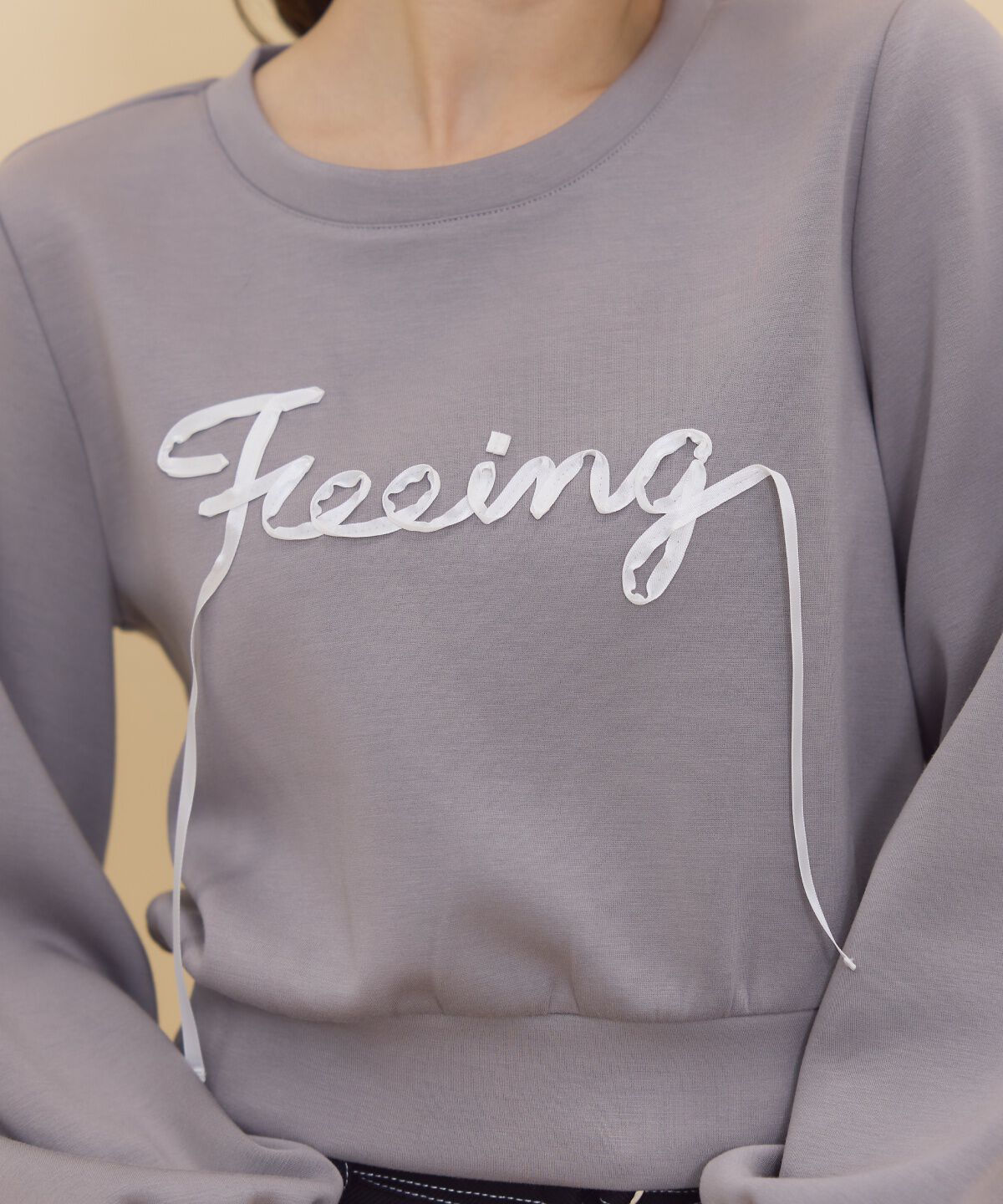 REDYAZEL「テープ刺繍スウェット」|Tシャツ・カットソー|