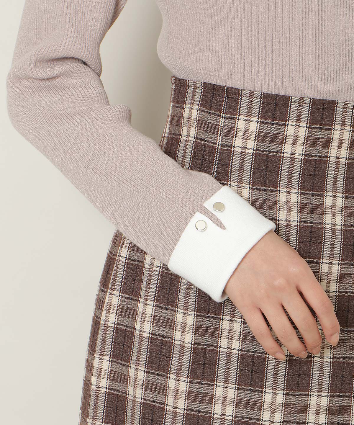 WILLSELECTION「ポロカラーリブニット」|ニット・セーター|