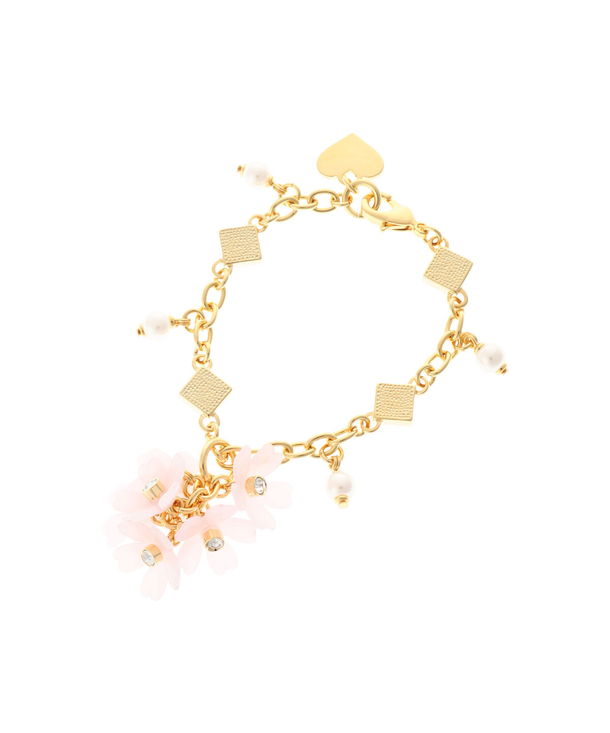 Samantha Thavasa Petit Choice「フラワーパール バッグチャーム」|チャーム・キーホルダー|