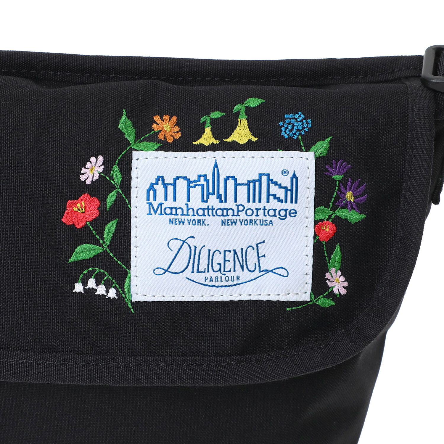 Manhattan Portage「NYLON MESSENGER BAG (XS) BP W/DIV MGNT 500D CORDURA DPL」|ショルダー・メッセンジャー|