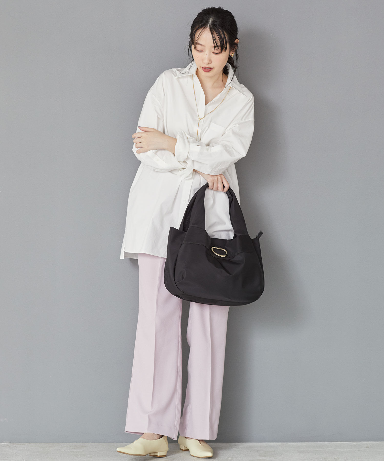 TOPKAPI TREASURE「【TREASURE TOPKAPI】ナイロン リング パーツ付 トートバッグ」|トートバッグ|