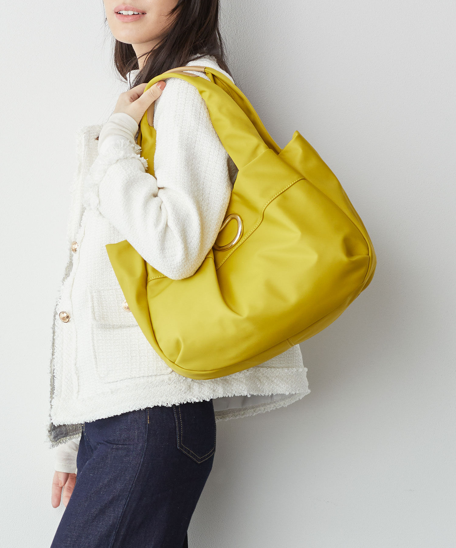 TOPKAPI TREASURE「【TREASURE TOPKAPI】ナイロン リング パーツ付 トートバッグ」|トートバッグ|