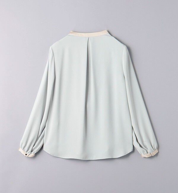 UNITED ARROWS「バイカラー パイピング ブラウス」|シャツ・ブラウス|