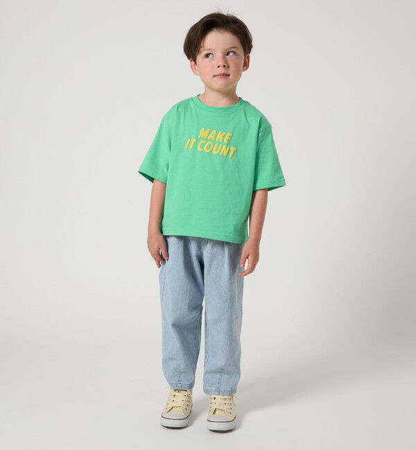 UNITED ARROWS green label relaxing「ストレッチ デニム カーブパンツ / キッズ  100cm-160cm - ストレッチ -」|デニム|