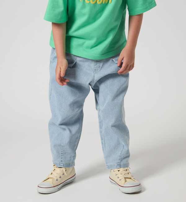 UNITED ARROWS green label relaxing「ストレッチ デニム カーブパンツ / キッズ  100cm-160cm - ストレッチ -」|デニム|