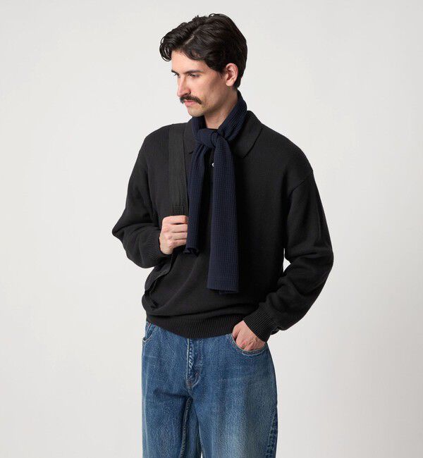 STEVEN ALAN「＜Steven Alan＞ CTN/CA 2B ニット ポロシャツ」|ニット・セーター|