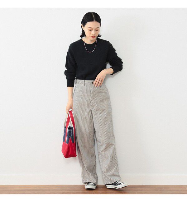 BEAMSBOY「コットン サーマル クルーネック ロングスリーブ Tシャツ」|Tシャツ・カットソー|