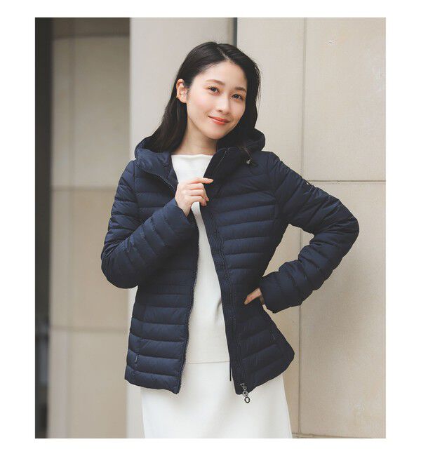 Demi-Luxe ネイビー ダウンジャケット ビームス M PYRENEX / GRENOBLE ダウンコート（ダウンジャケット/コート）｜Demi