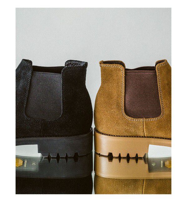 BEAMS「【別注】PADRONE / Water Proof Leather Side Gore Boots」|その他|