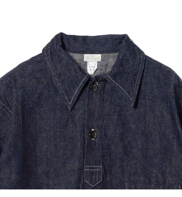 BEAMS PLUS「WAREHOUSE & CO. / Lot 3063 1930'S WPA ONE POCKET PULLOVER INDIGO-DENIM SHIRTS」|シャツ・ブラウス|