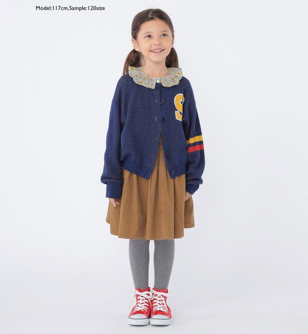 SHIPS KIDS「SHIPS KIDS:100～130cm /  リバティ 長袖 ブラウス」|シャツ・ブラウス|