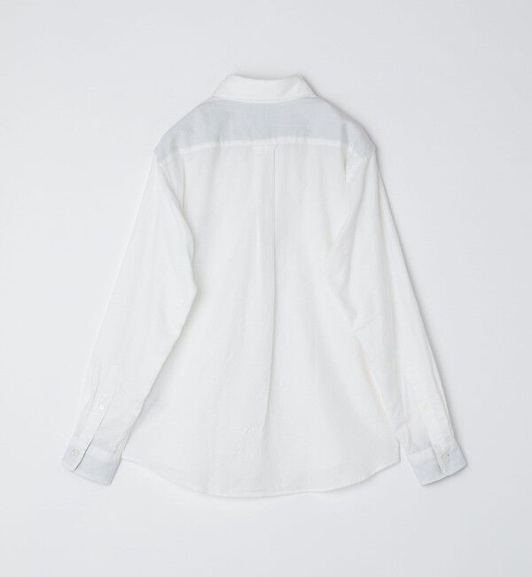 SHIPS「【WEB限定】SHIPS: MADE IN JAPAN ワンポイントロゴ 微起毛 ボタンダウンシャツ」|シャツ・ブラウス|