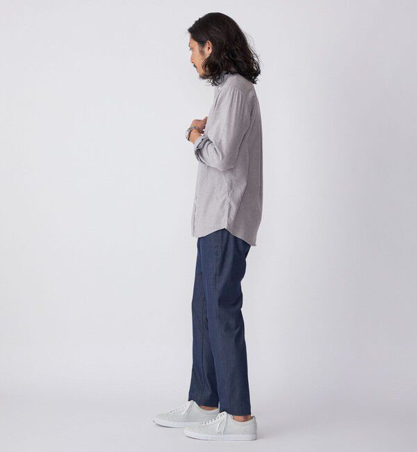 SHIPS「【WEB限定】SHIPS: MADE IN JAPAN ワンポイントロゴ 微起毛 ボタンダウンシャツ」|シャツ・ブラウス|