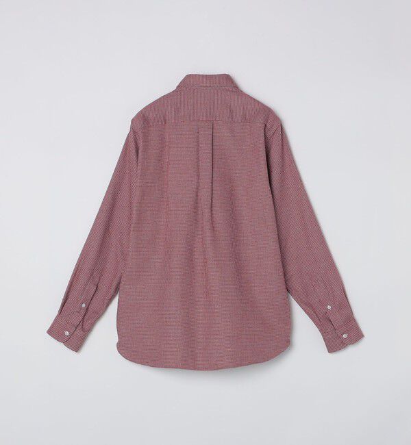 SHIPS Colors 「SHIPS Colors:ダブルウィーブ ハンドトゥース ワイドカラー ドレスシャツ」|シャツ・ブラウス|