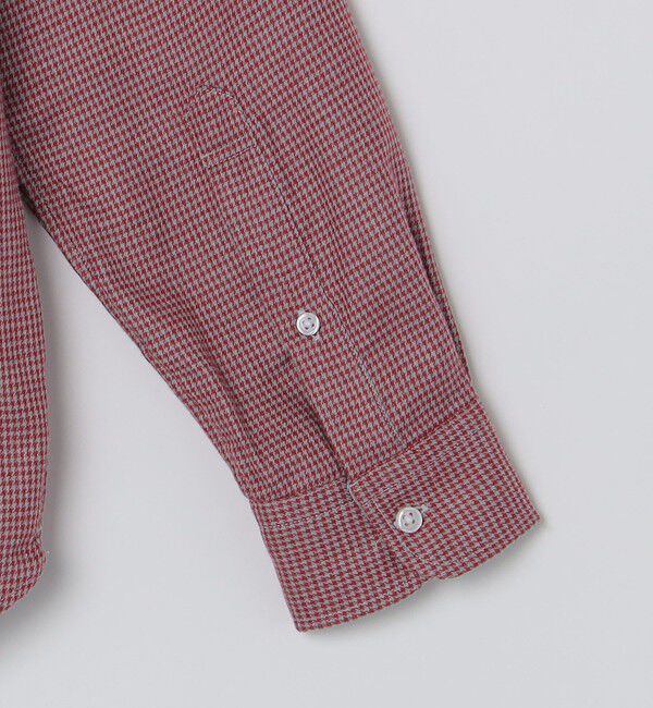 SHIPS Colors 「SHIPS Colors:ダブルウィーブ ハンドトゥース ワイドカラー ドレスシャツ」|シャツ・ブラウス|