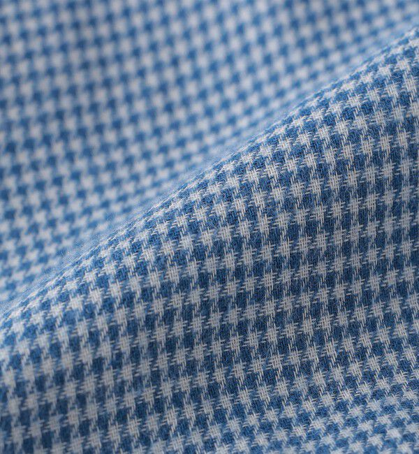 SHIPS Colors 「SHIPS Colors:ダブルウィーブ ハンドトゥース ワイドカラー ドレスシャツ」|シャツ・ブラウス|