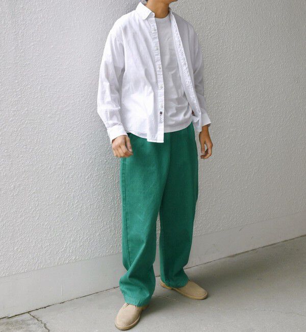 SHIPS any「SHIPS any: BEZ TEXTILE マルチカラー ストライプ / ソリッド ボタンダウン シャツ◇」|シャツ・ブラウス|