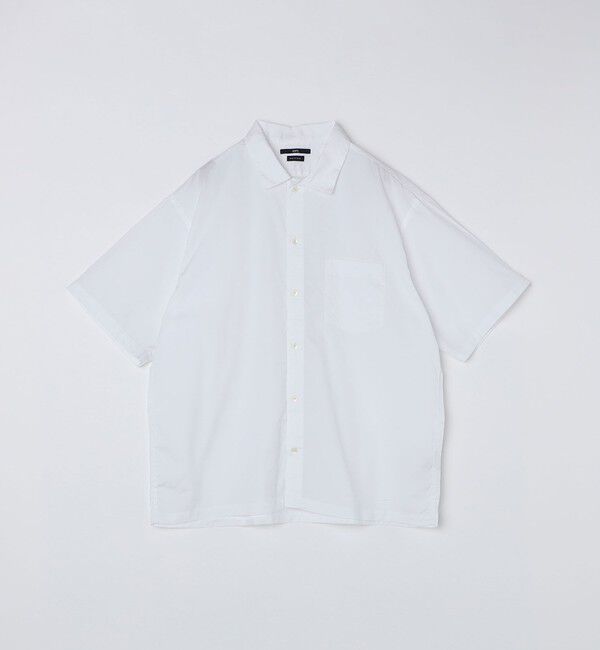 SHIPS「SHIPS: レギュラーカラー ベーシック ウィークエンド 半袖 シャツ」|シャツ・ブラウス|
