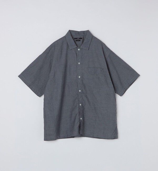 SHIPS「SHIPS: レギュラーカラー ベーシック ウィークエンド 半袖 シャツ」|シャツ・ブラウス|