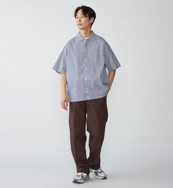 SHIPS「SHIPS: レギュラーカラー ベーシック ウィークエンド 半袖 シャツ」|シャツ・ブラウス|