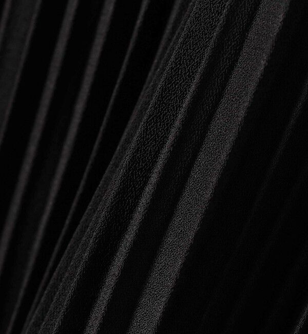 SHIPS Colors 「SHIPS Colors:〈手洗い可能〉プリーツ ニット コンビ プルオーバー」|シャツ・ブラウス|