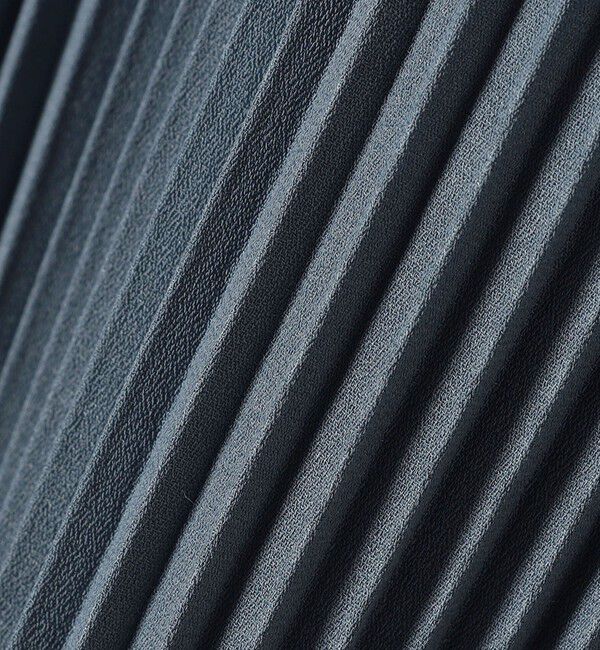 SHIPS Colors 「SHIPS Colors:〈手洗い可能〉プリーツ ニット コンビ プルオーバー」|シャツ・ブラウス|