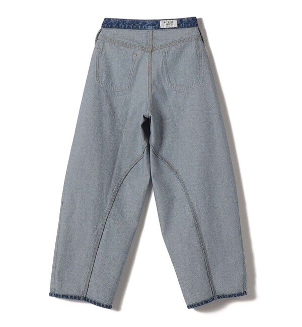 SHIPS for women「《予約》【SHIPS別注】BIT BLUE:バレル レック デニム パンツ」|デニム|