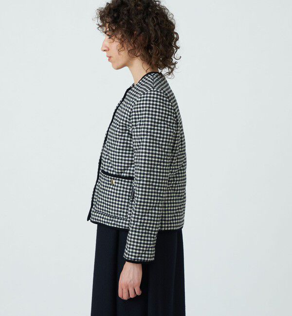 TOMORROWLAND BUYING WEAR「【別注】MACKINTOSH LUNAN キルティングジャケット」|ノーカラージャケット|