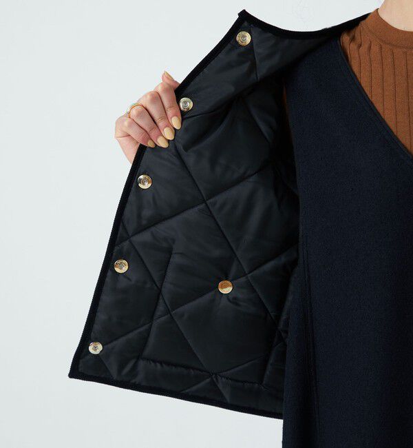 TOMORROWLAND BUYING WEAR「【別注】MACKINTOSH LUNAN キルティングジャケット」|ノーカラージャケット|