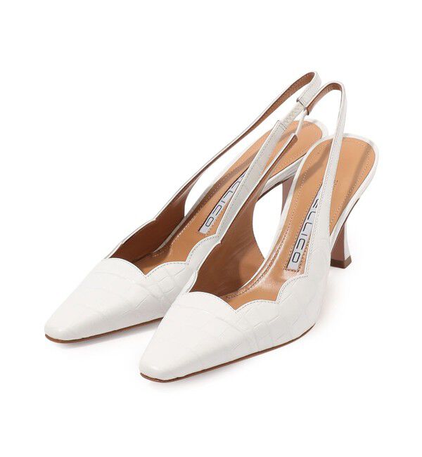 TOMORROWLAND GOODS「PELLICO SLINGBACK ミュールサンダル」|サンダル|12 ホワイト系