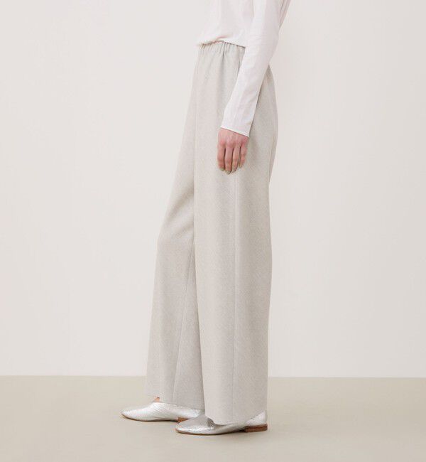 ウールサキソニー イージーワイドパンツ（GALERIE VIE）｜ルミネの