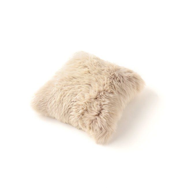 journal standard Furniture「SHEEPSKIN CUSHION　シープスキン クッションカバー 45cm角」|その他|