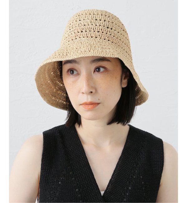 Plage「RAFFIA KAGIAMI ハット」|ハット|