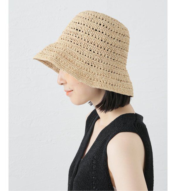 Plage「RAFFIA KAGIAMI ハット」|ハット|