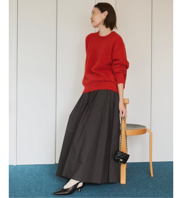 新品　SLOBE IENA フォックスアルパカプルオーバー スローブ イエナ SLOBE IENA フォックスアルパカプルオーバー