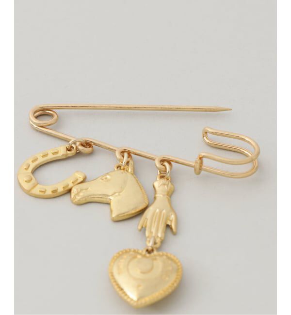 IENA「IENA CHEVAL 3ROW ブローチB」|その他|