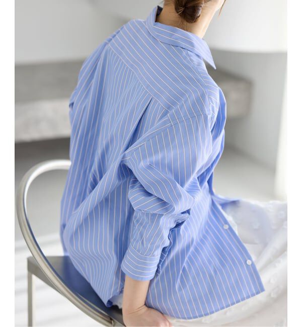 IENA「T/C プレーンシャツ」|シャツ・ブラウス|