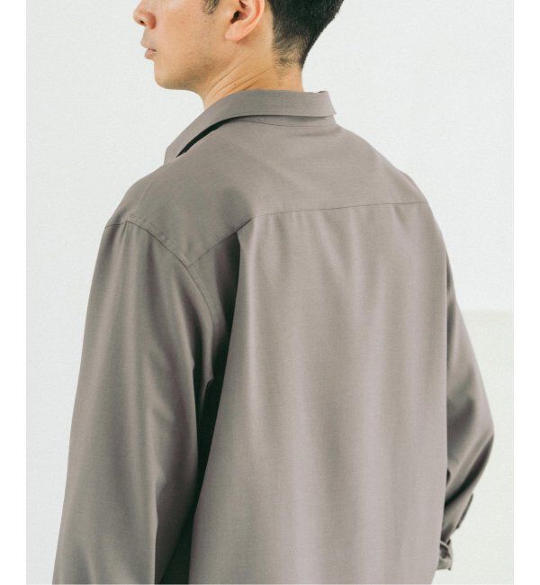 EDIFICE「SUPER 100&rsquo;s  ウール レギュラー シャツ」|シャツ・ブラウス|