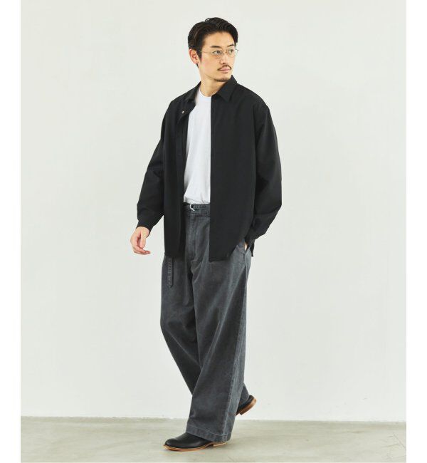 EDIFICE「SUPER 100&rsquo;s  ウール レギュラー シャツ」|シャツ・ブラウス|