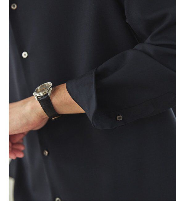 EDIFICE「SUPER 100&rsquo;s  ウール レギュラー シャツ」|シャツ・ブラウス|