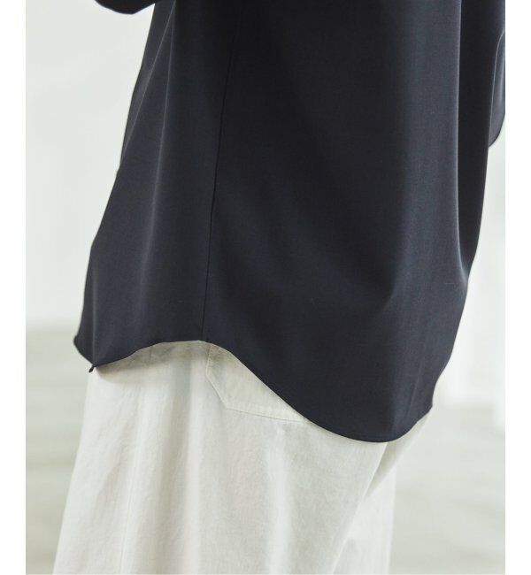 EDIFICE「SUPER 100&rsquo;s  ウール レギュラー シャツ」|シャツ・ブラウス|