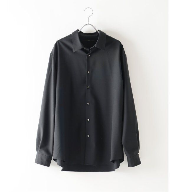 EDIFICE「SUPER 100&rsquo;s  ウール レギュラー シャツ」|シャツ・ブラウス|