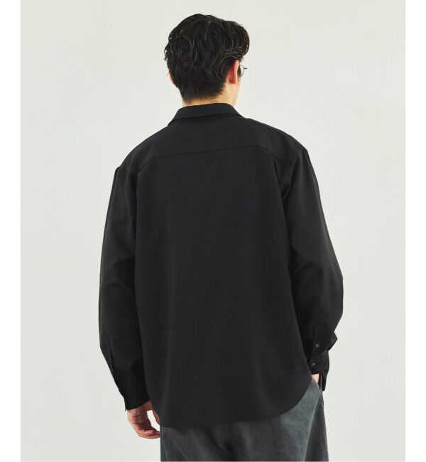 EDIFICE「SUPER 100&rsquo;s  ウール レギュラー シャツ」|シャツ・ブラウス|