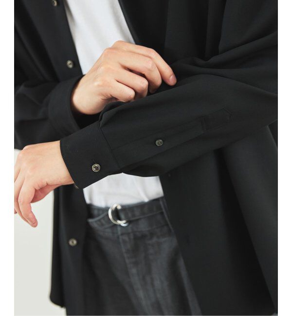 EDIFICE「SUPER 100&rsquo;s  ウール レギュラー シャツ」|シャツ・ブラウス|