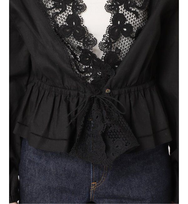 journal standard L'essage「ケミカルレースブラウス」|シャツ・ブラウス|